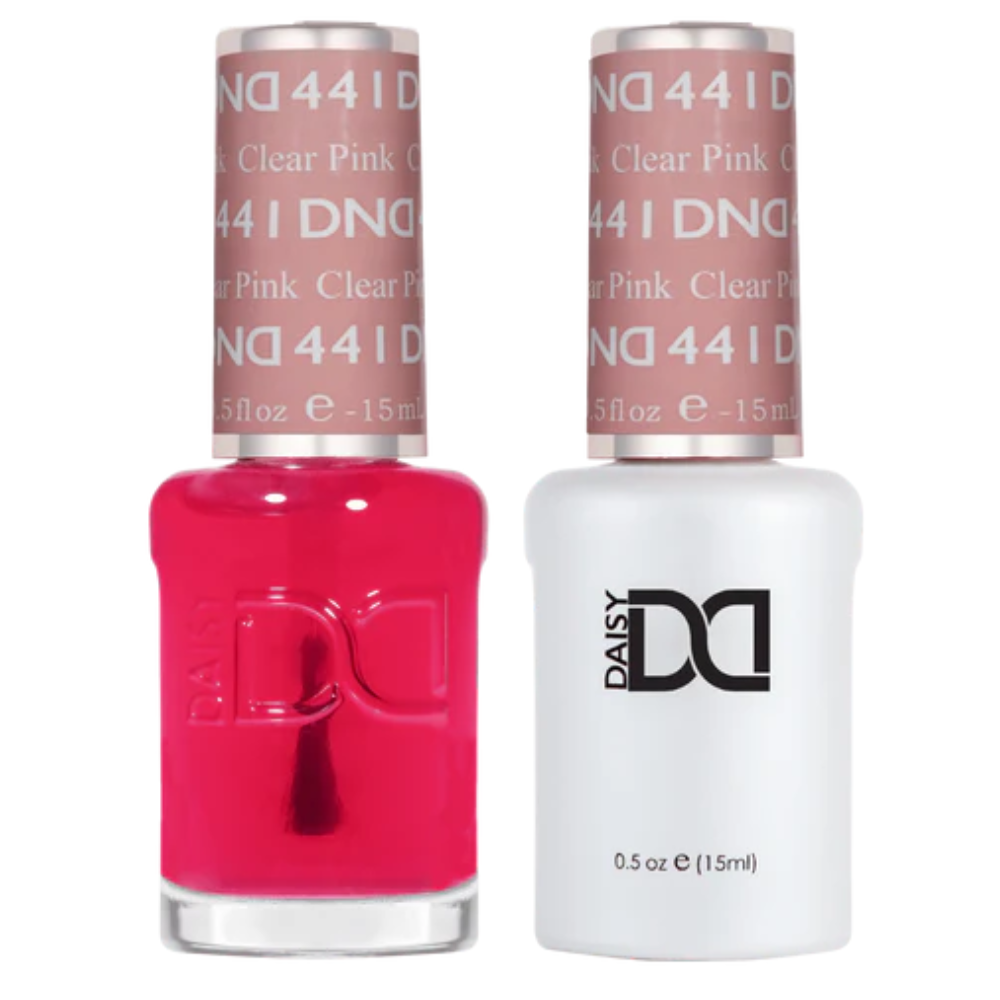 441 Clear Pink Duo By DND Gel