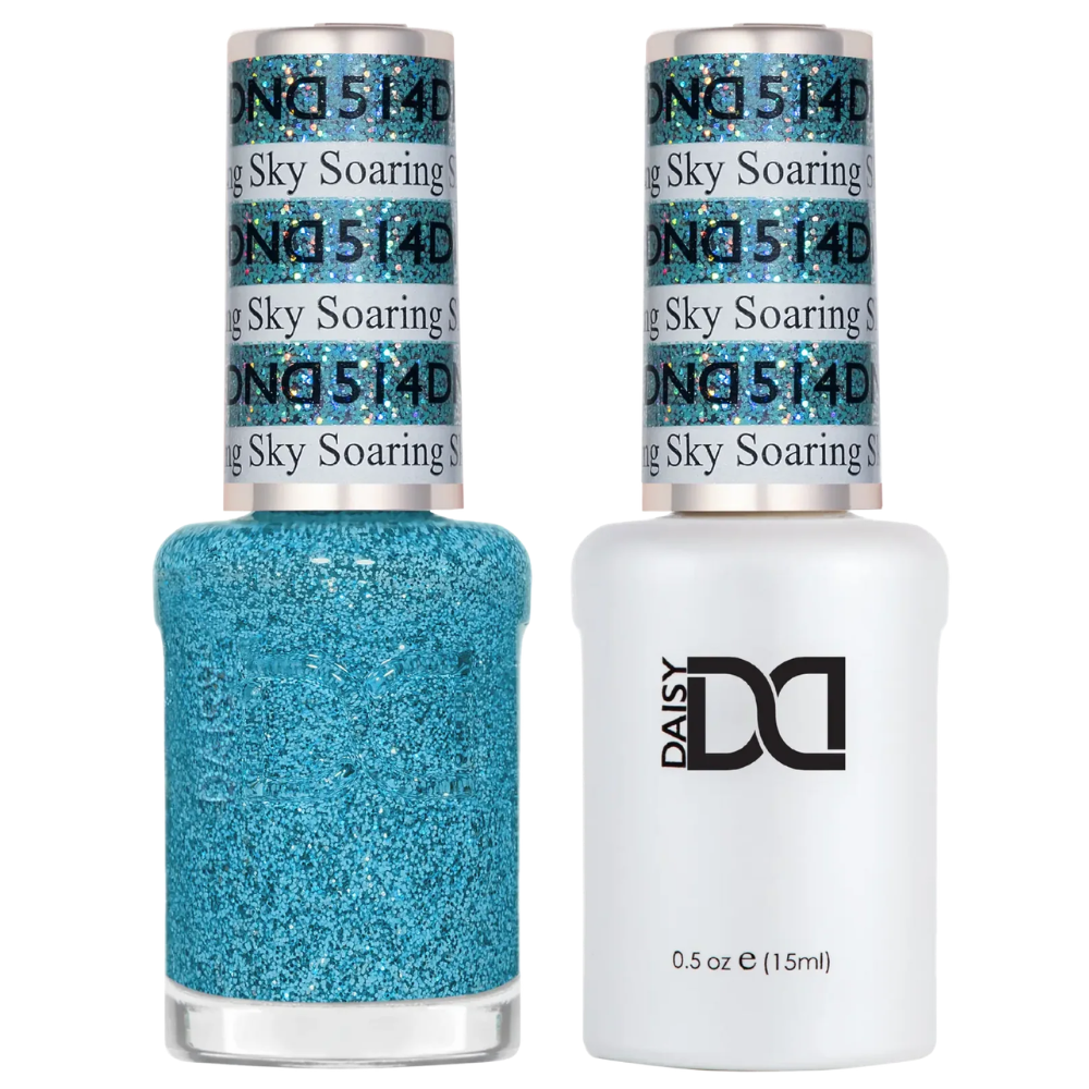 DND Gel and Polish 514 Soaring Sky