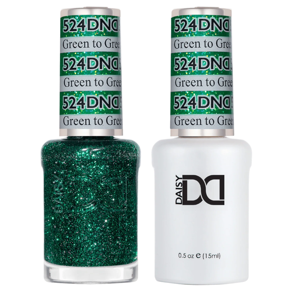 DND Gel and Polish duo 524 Green to Green