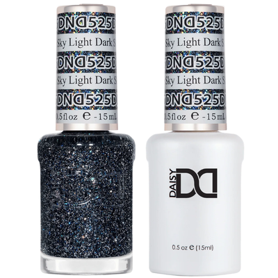 DND Gel and Polish duo 525 Dark Sky Light