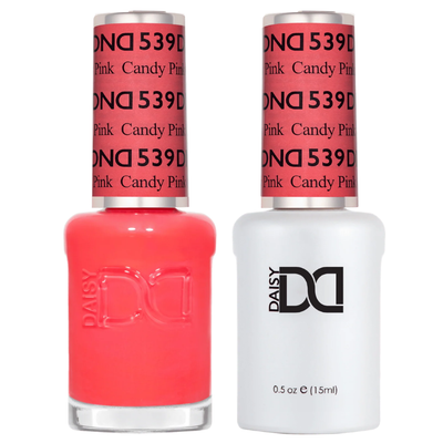 DND Gel and Polish duo 539 Candy Pink