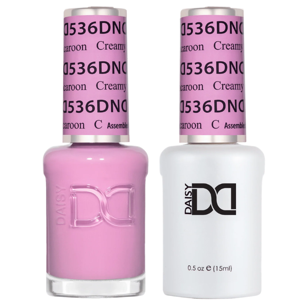 DND Gel and Polish duo 536 Cream Macaroon