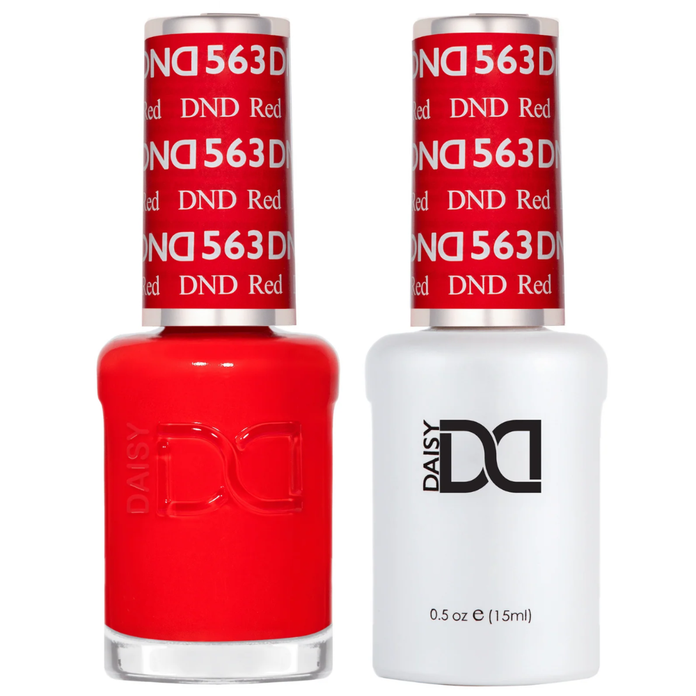 DND Gel Polish duo 563 DND Red