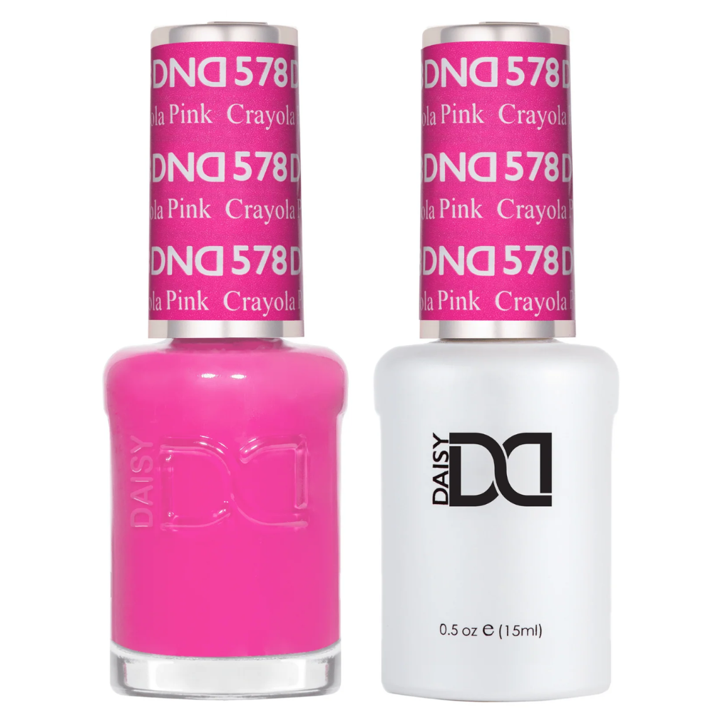 DND Gel Polish duo 578 Crayola Pink