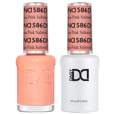 DND Gel Polish duo 586 Pink Salmon