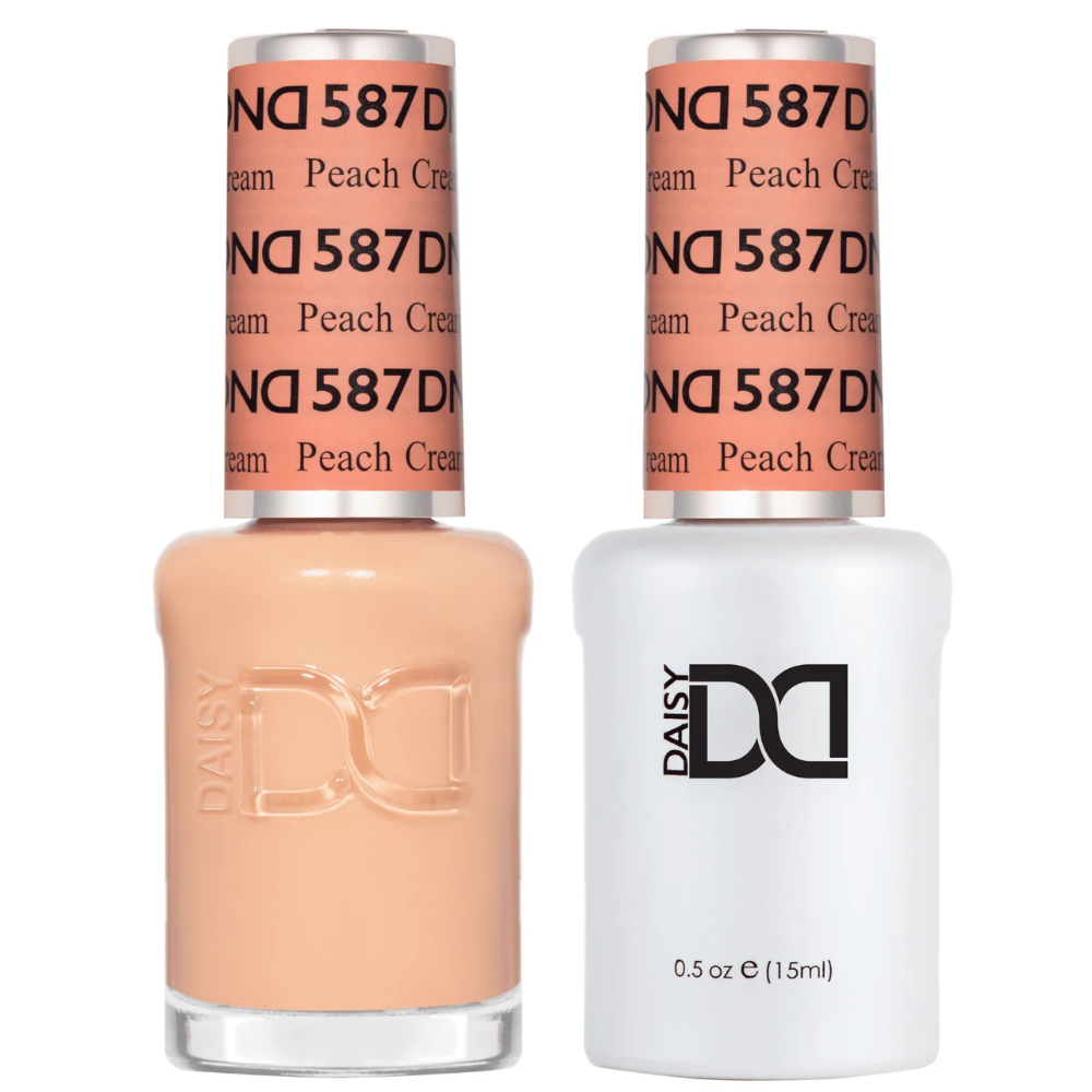 DND Gel Polish duo 587 Peach Cream