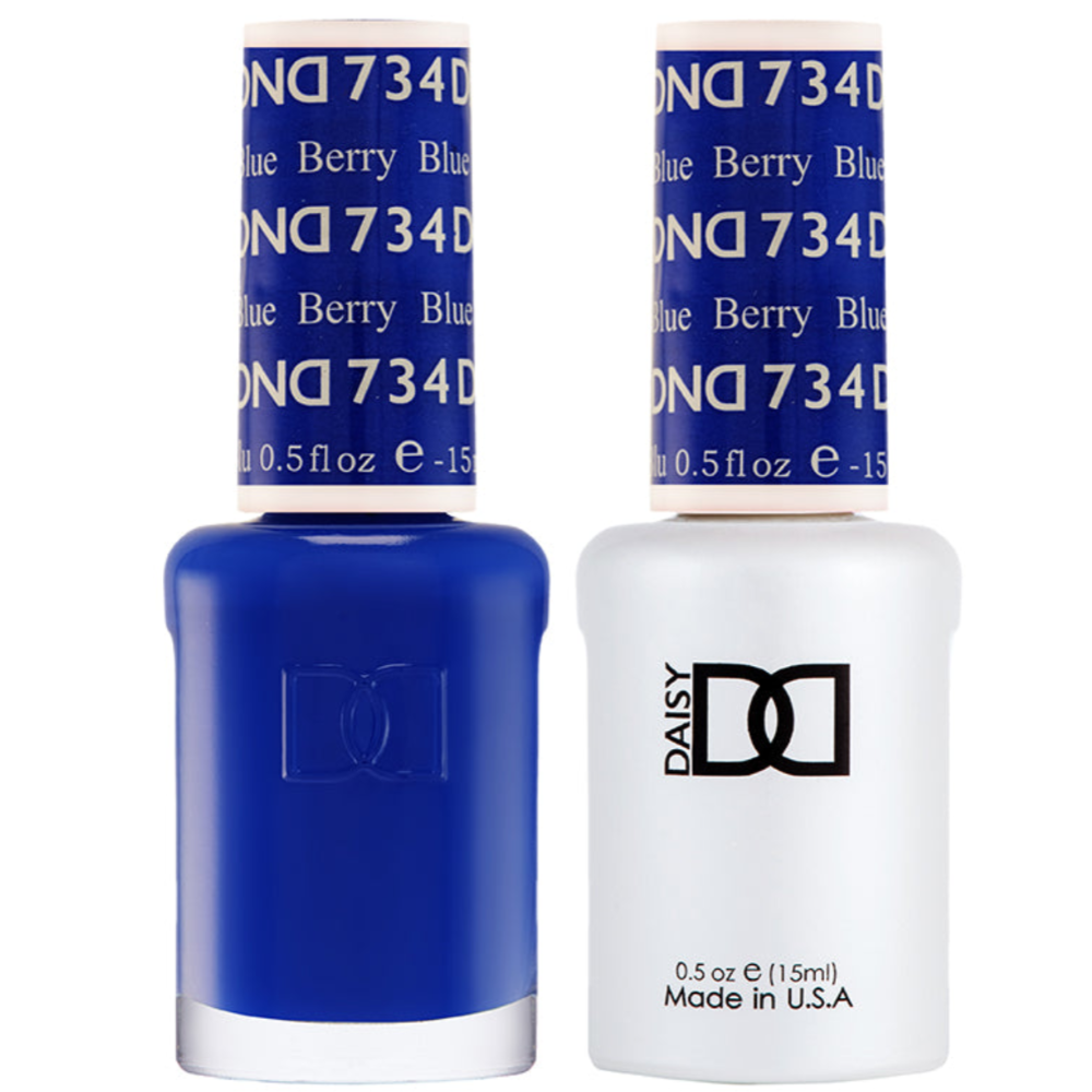DND Gel Polish duo 734 Berry Blue