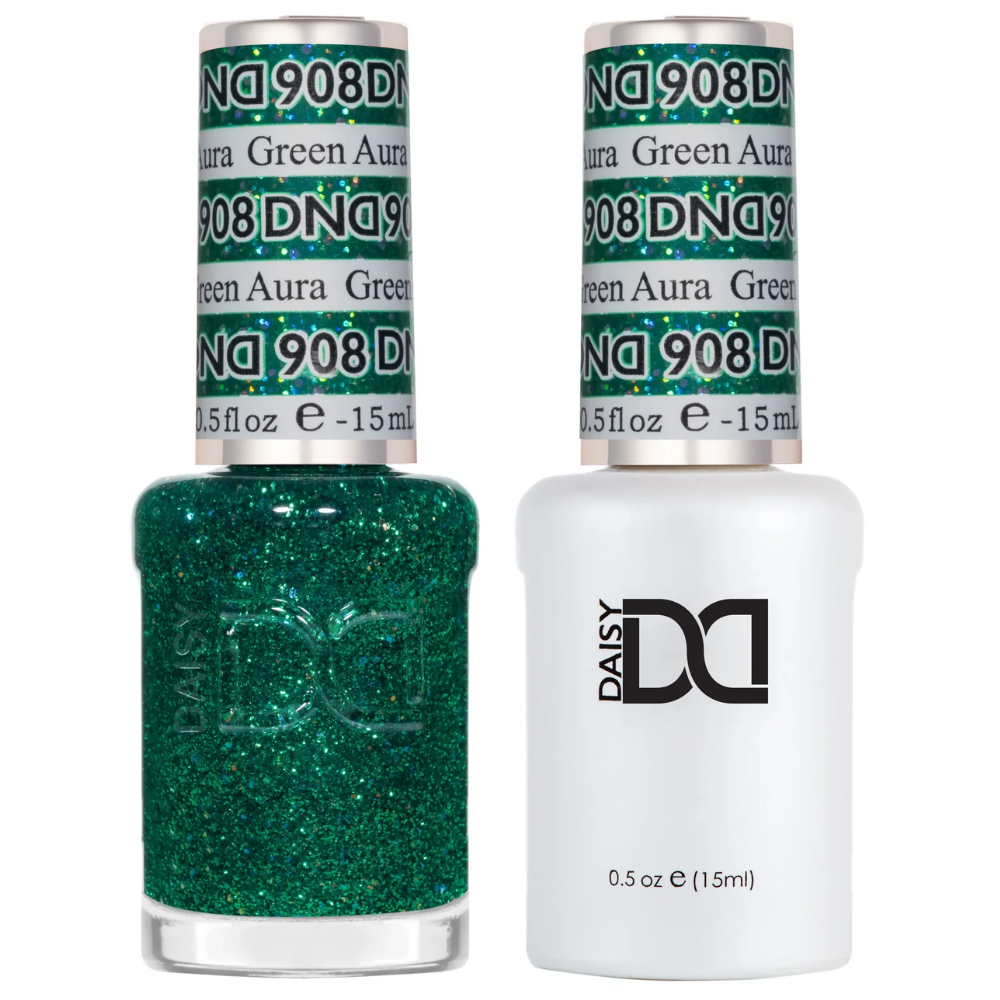 DND Gel Polish duo 908 Green Aura