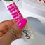 finger wearing DND Gel & Polish Duo - 559 Teenager Dream