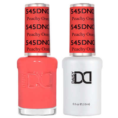 DND Gel and Polish duo 545 Peachy Orange