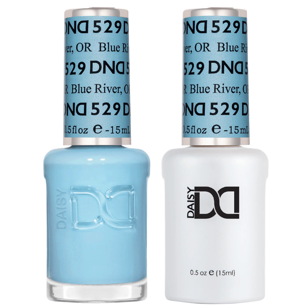 DND Gel and Polish duo 529 Blue River, OR