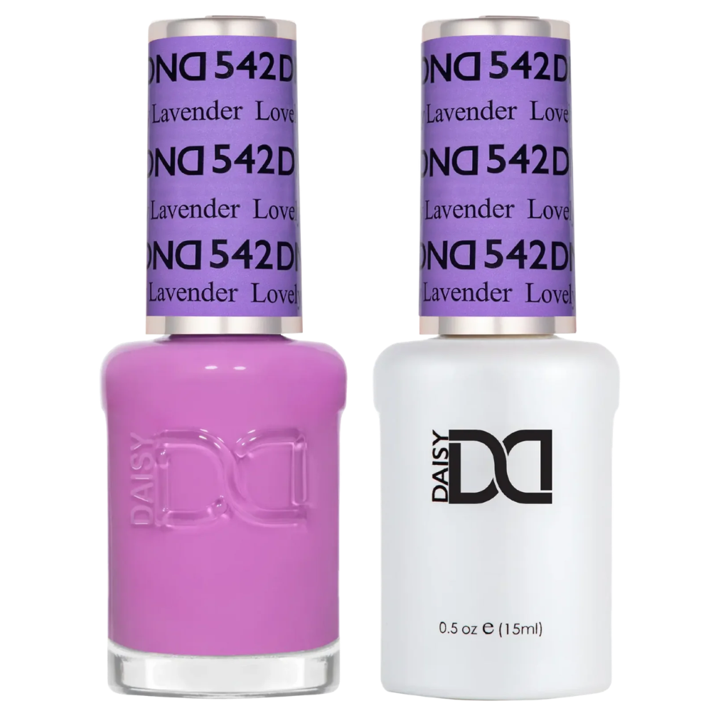 DND Gel and Polish duo 542 Lovely Lavender