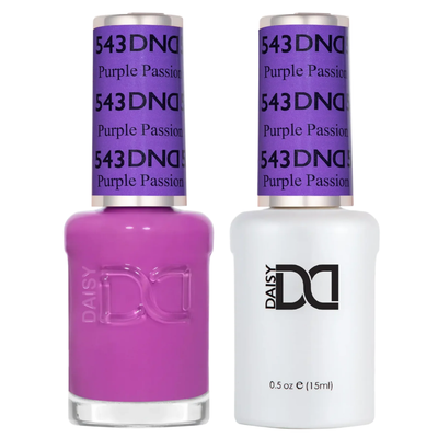 DND Gel and Polish duo 543 Purple Passion