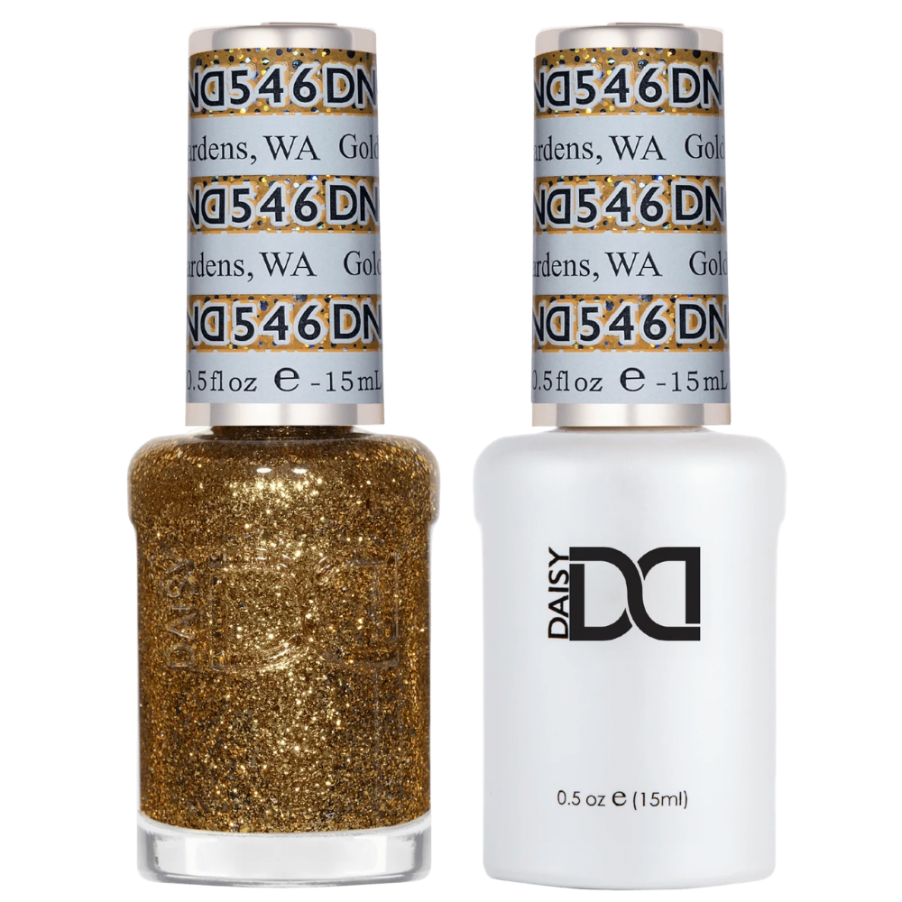 DND Gel and Polish duo 546 Golden Gardens, WA