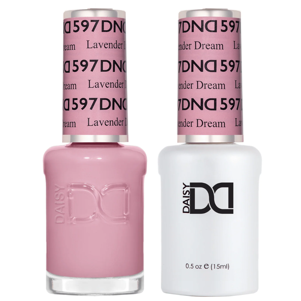DND Gel and Polish duo 597 Lavender Dream