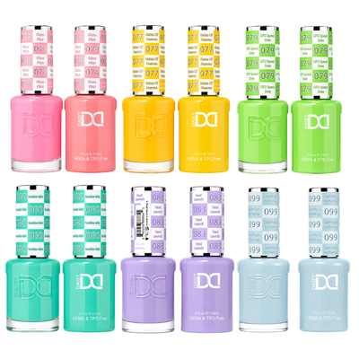 DND HEMA & TPO FREE Gel Polish Duo 6pc Spring Set