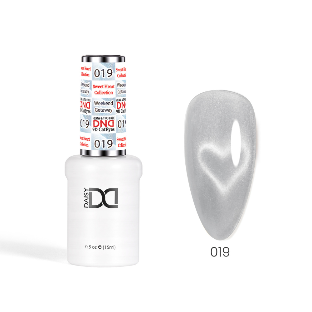 DND HEMA & TPO Free 9D Cat Eye - 019 Weekend Getaway