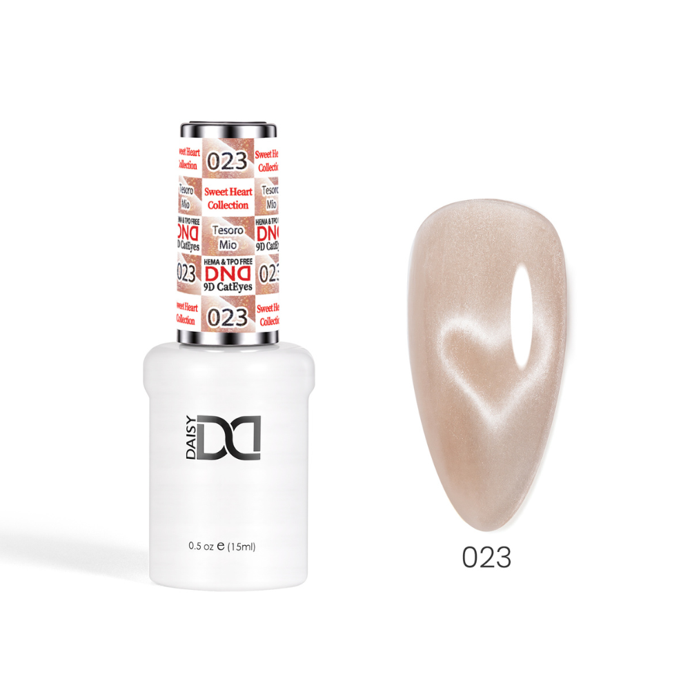 DND HEMA & TPO Free 9D Cat Eye - 023 Tesoro Mio