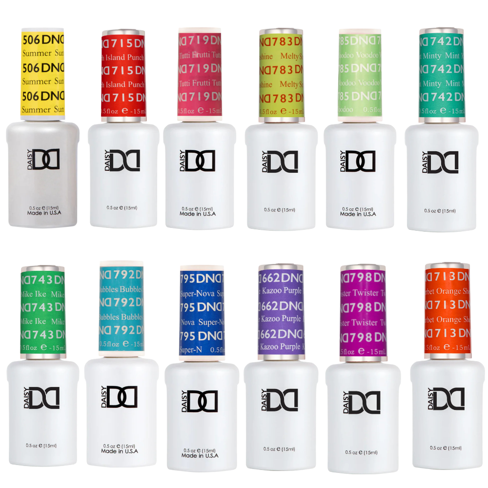 DND Summer Gel Polish 12pc Bundle - Vacay Mode