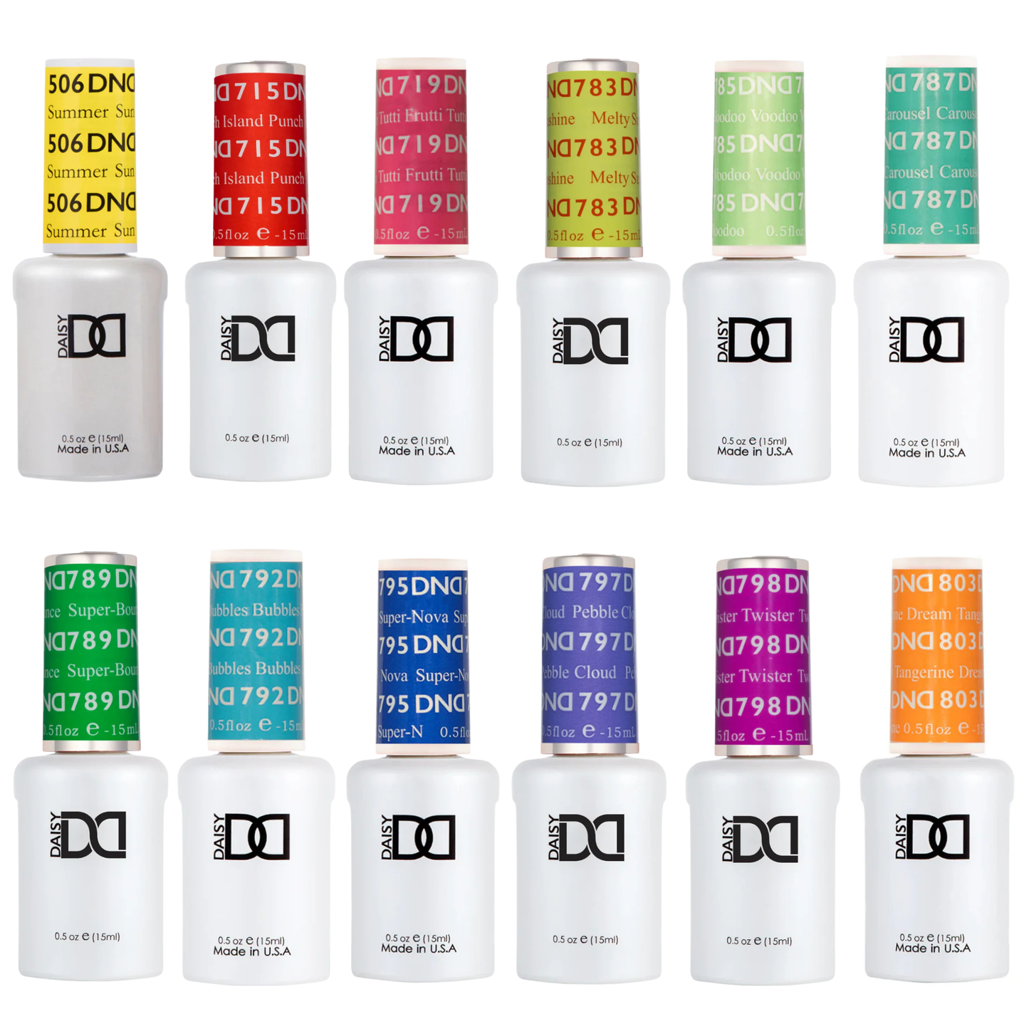 DND Summer Gel Polish 12pc Bundle - Vacay Mode