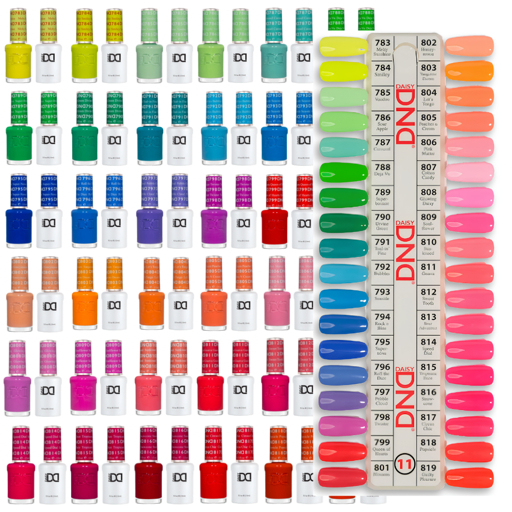 DND SWATCH GEL & POLISH COLLECTION 11