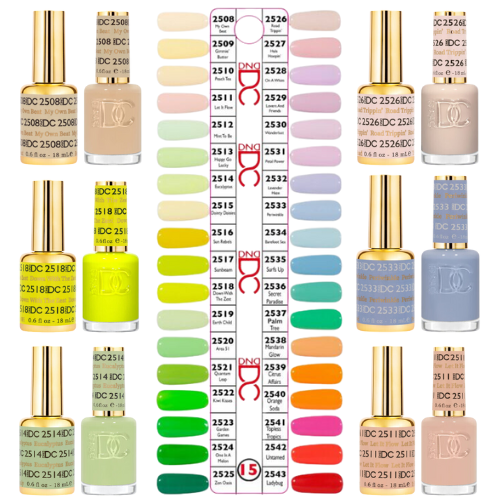 Swatch 15 Gel & Polish Collection by DND 