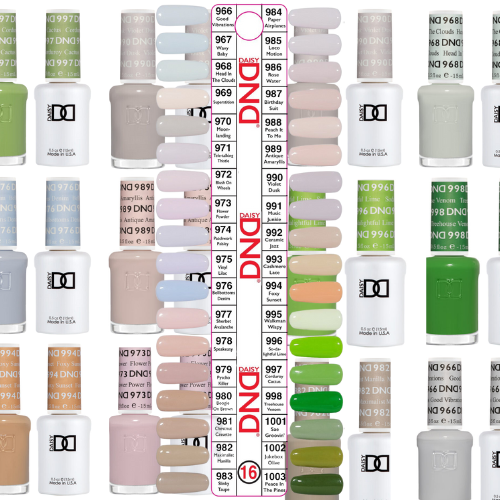Swatch 16 Gel & Polish Collection by DND