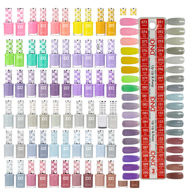 DND HEMA & TPO Free Gel & Polish Swatch Collection #3