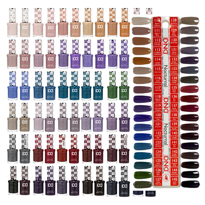 DND HEMA & TPO Free Gel & Polish Swatch Collection #4