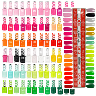 DND HEMA & TPO Free Gel & Polish Swatch Collection #7