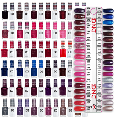 DND Swatch Gel & Polish Collection 8