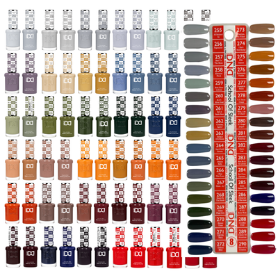 DND HEMA & TPO Free Gel & Polish Swatch Collection #8