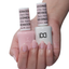 hands wearing DND Trio - 865 Pearly Pink