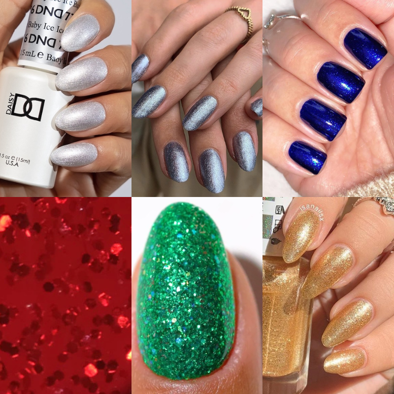 DND Winter Gel & Polish 6pc Bundle - Holiday Favs