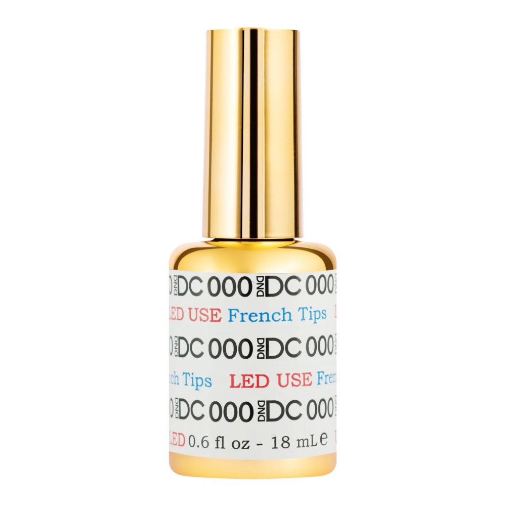 DND DC Gel Only 0.6 fl oz Bottle in French Tip White