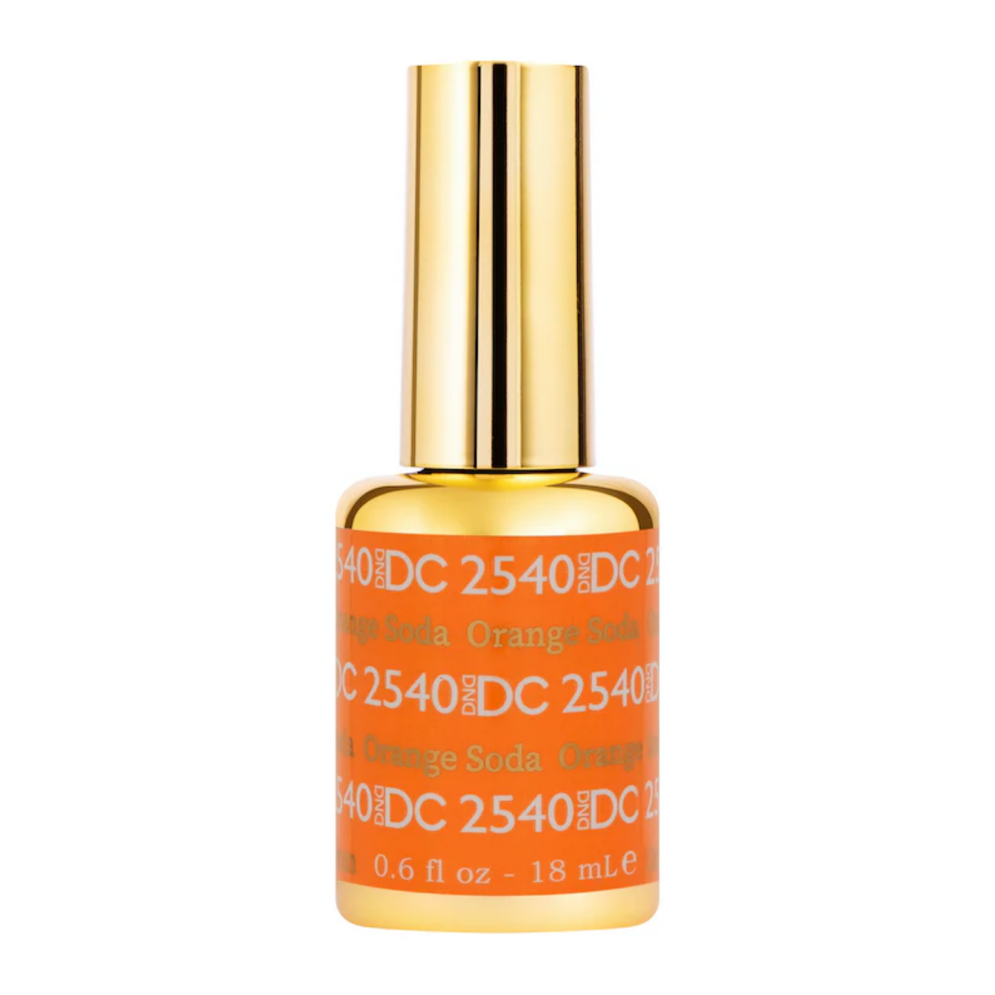 DND DC Gel Polish - 2540 Orange Soda