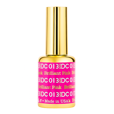 DND DC Gel Polish - 013 Brilliant Pink bottle