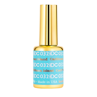 DND DC Gel Polish - 032 Caribbean Island bottle