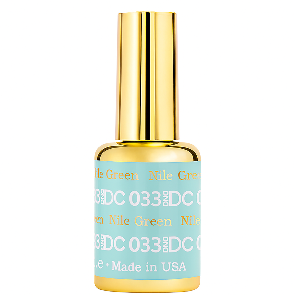 gel bottle of DND DC Gel - 033 Nile Green