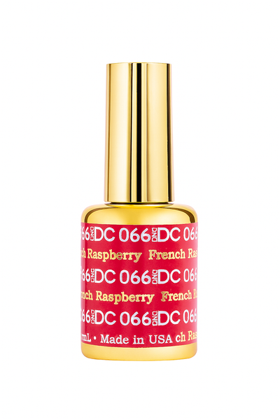 DND DC Gel Polish - 066 French Raspberry bottle
