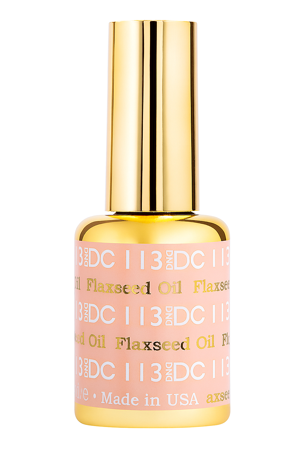 DND DC Gel Polish - 113 Flaxseed Oil bottle
