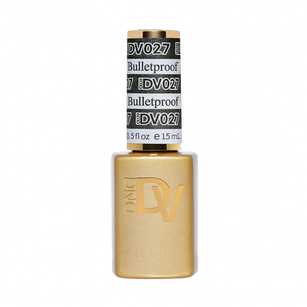 DND Diva Gel Polish - 027 Bulletproof bottle