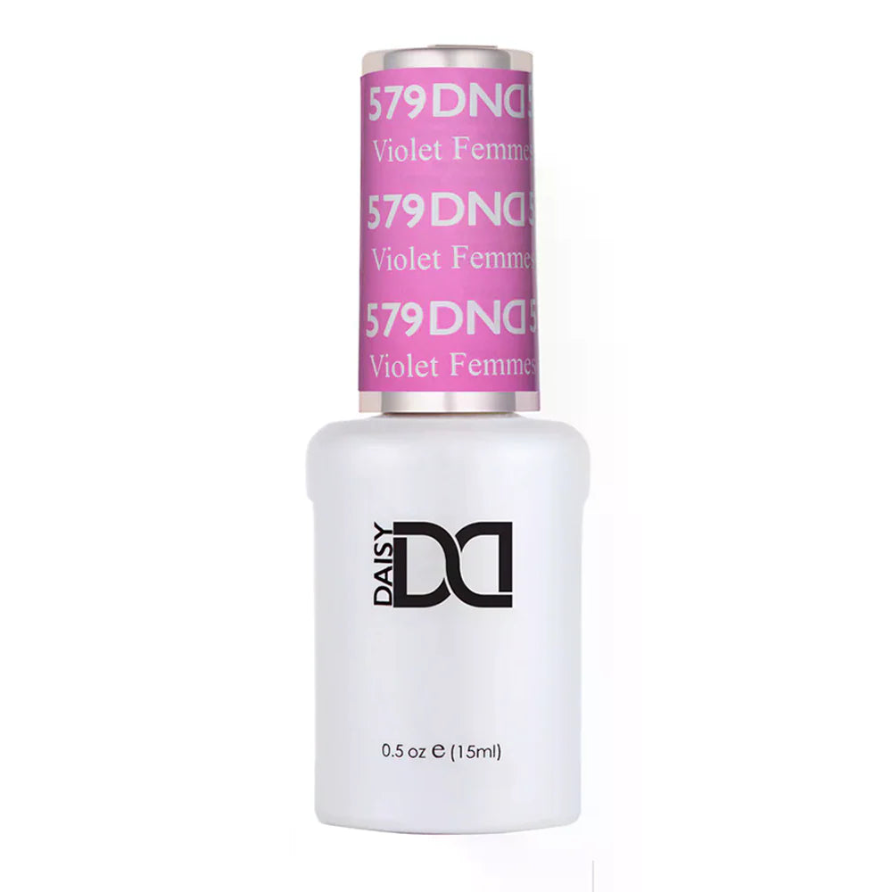 gel bottle of DND Gel Polish - 579 Violet Femmes