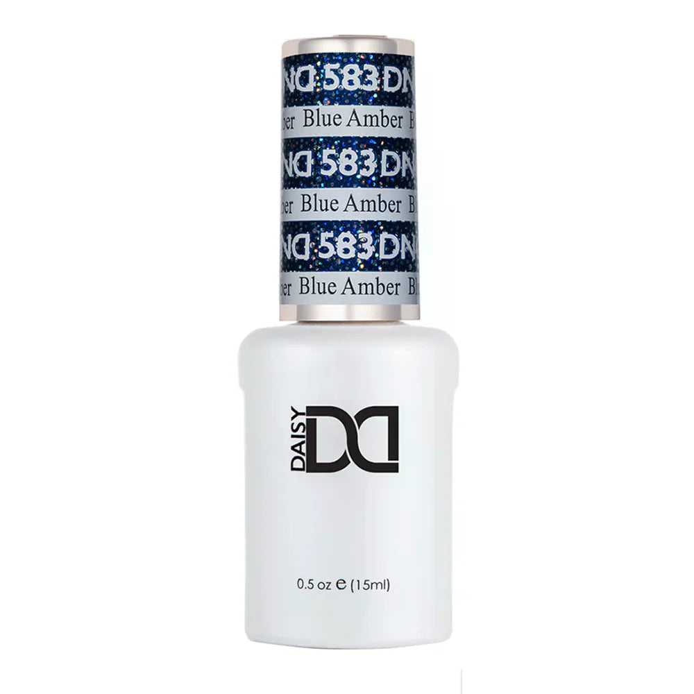 gel bottle of DND Gel Polish 583 Blue Amber