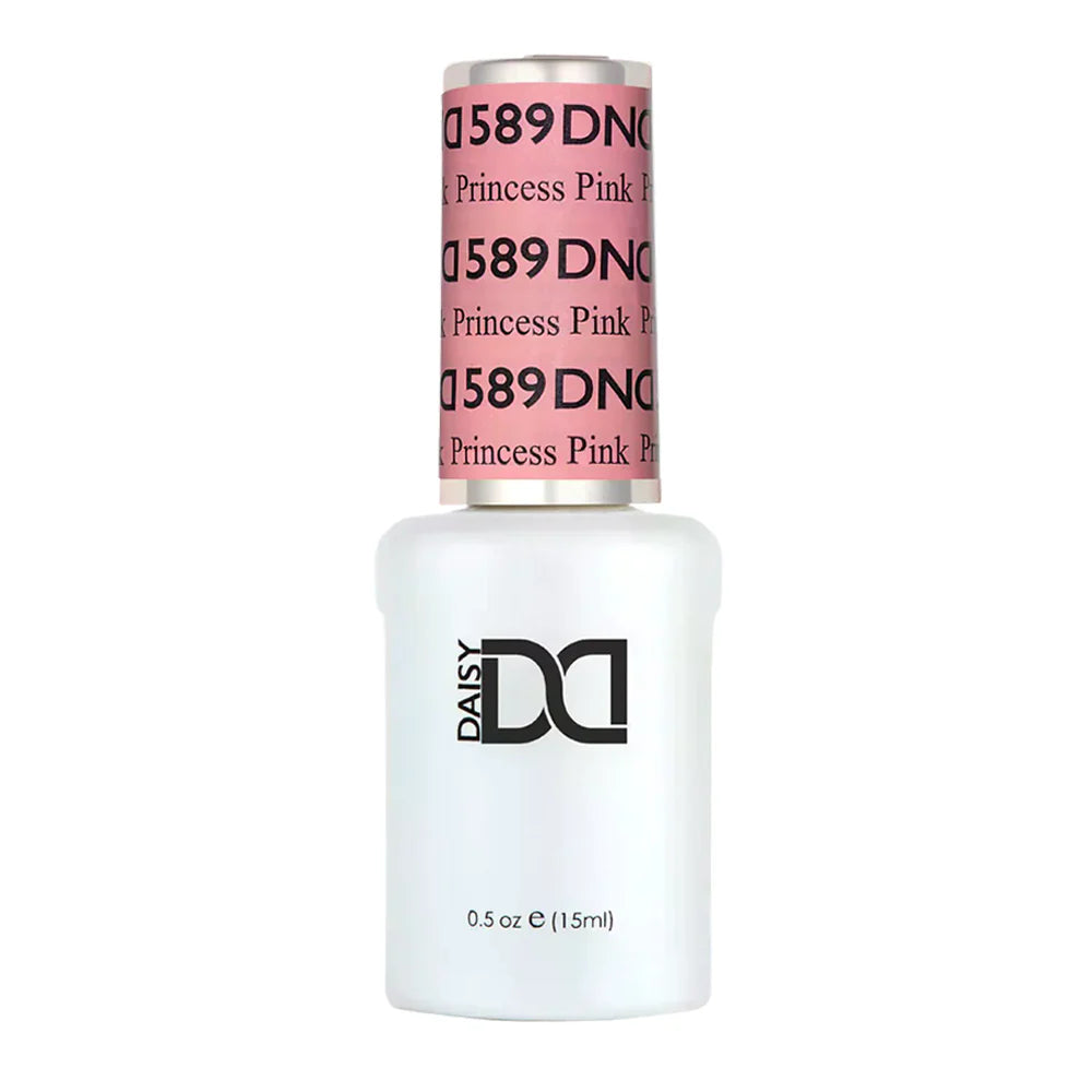 gel bottle of DND Gel Polish - 589 Princess Pink