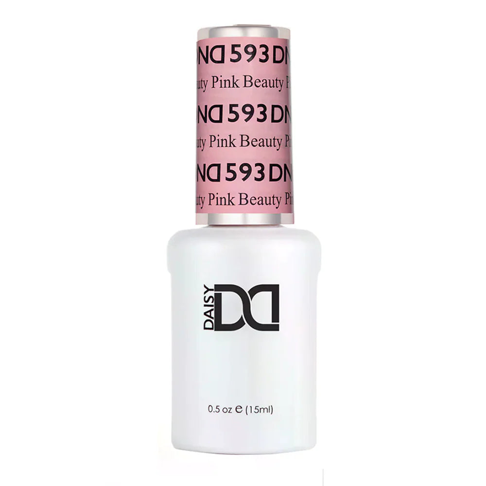 gel bottle of DND Gel Polish 593 Pink Beauty