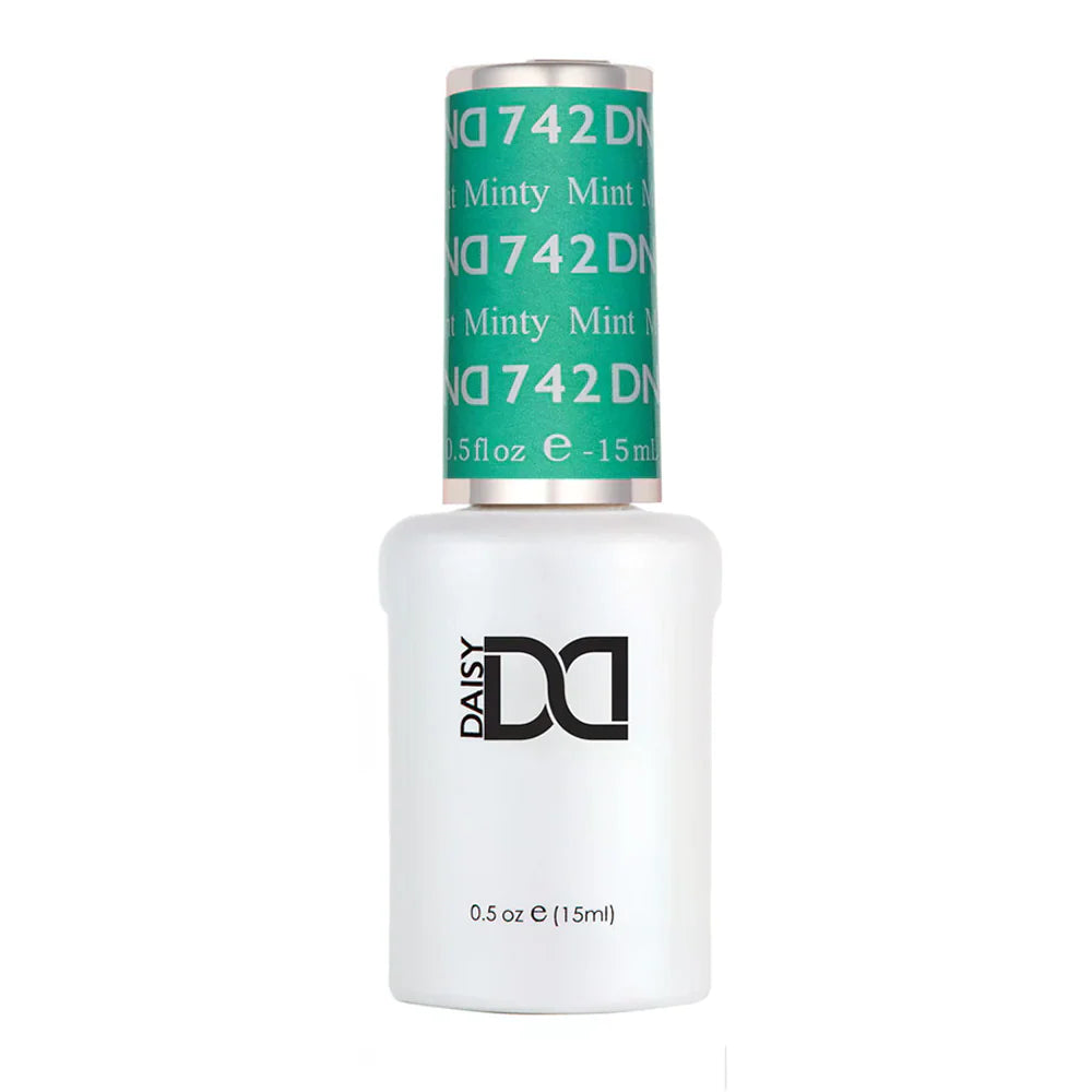 gel bottle of DND Gel Polish 742 Minty Mint