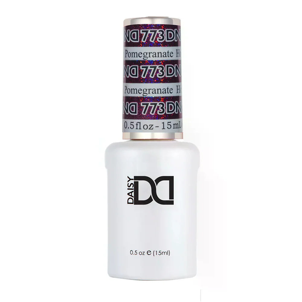 gel bottle of DND Gel Polish - 773 Holiday Pomegranate