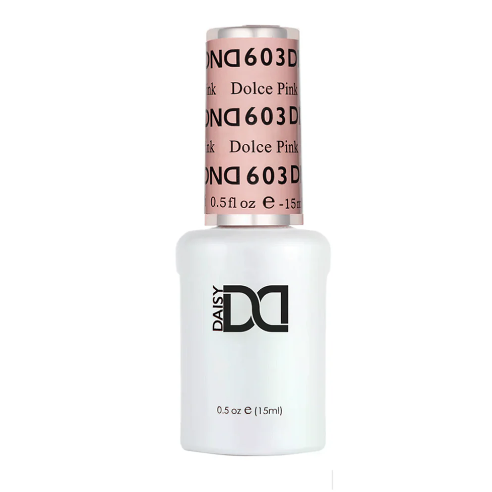 DND single gel polish bottle 603 dolce pink