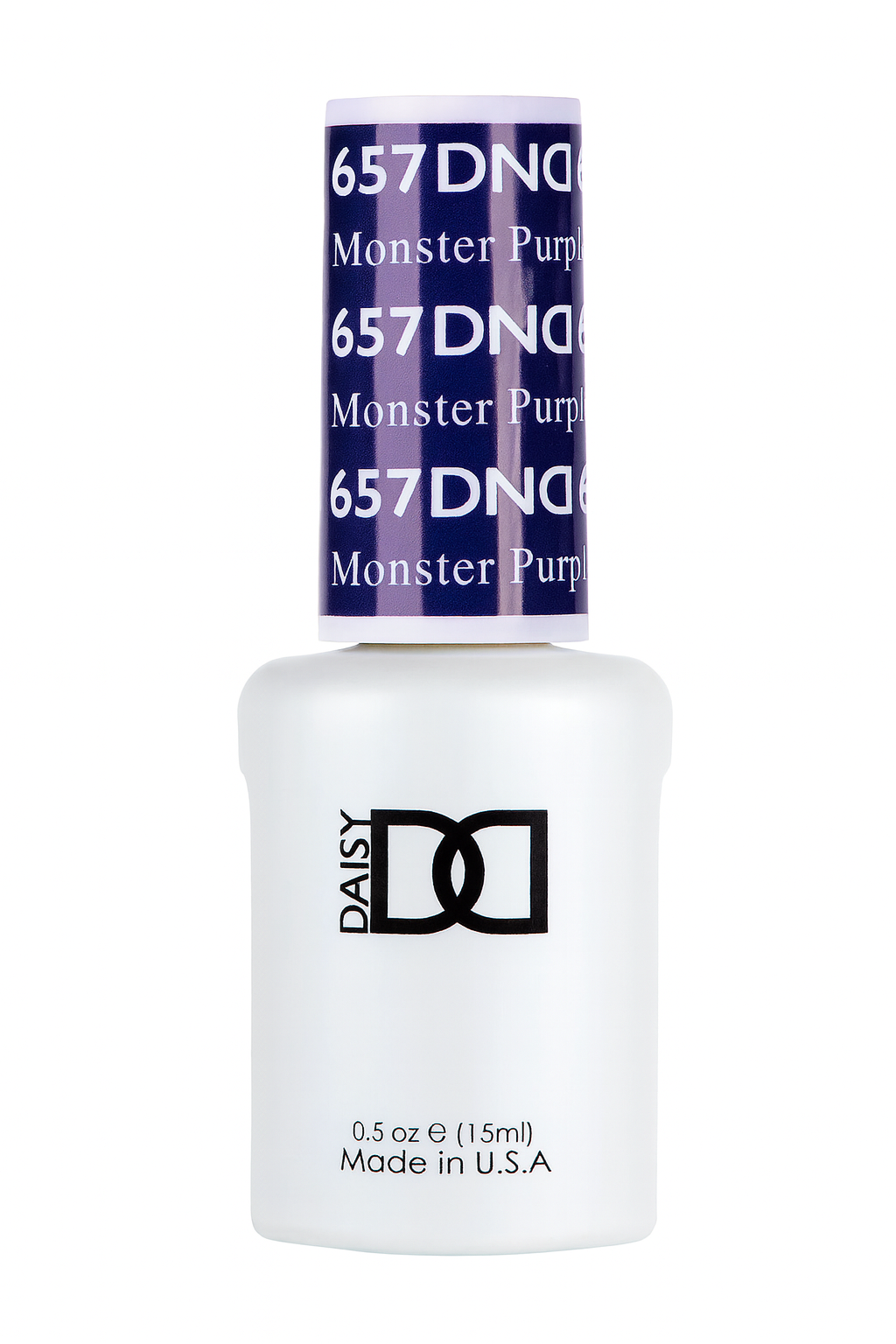 DND Gel Polish - 657 Monster Purple bottle